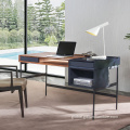 Writing Desk in Grey Matt Writing Desk Study Office Furniture Factory